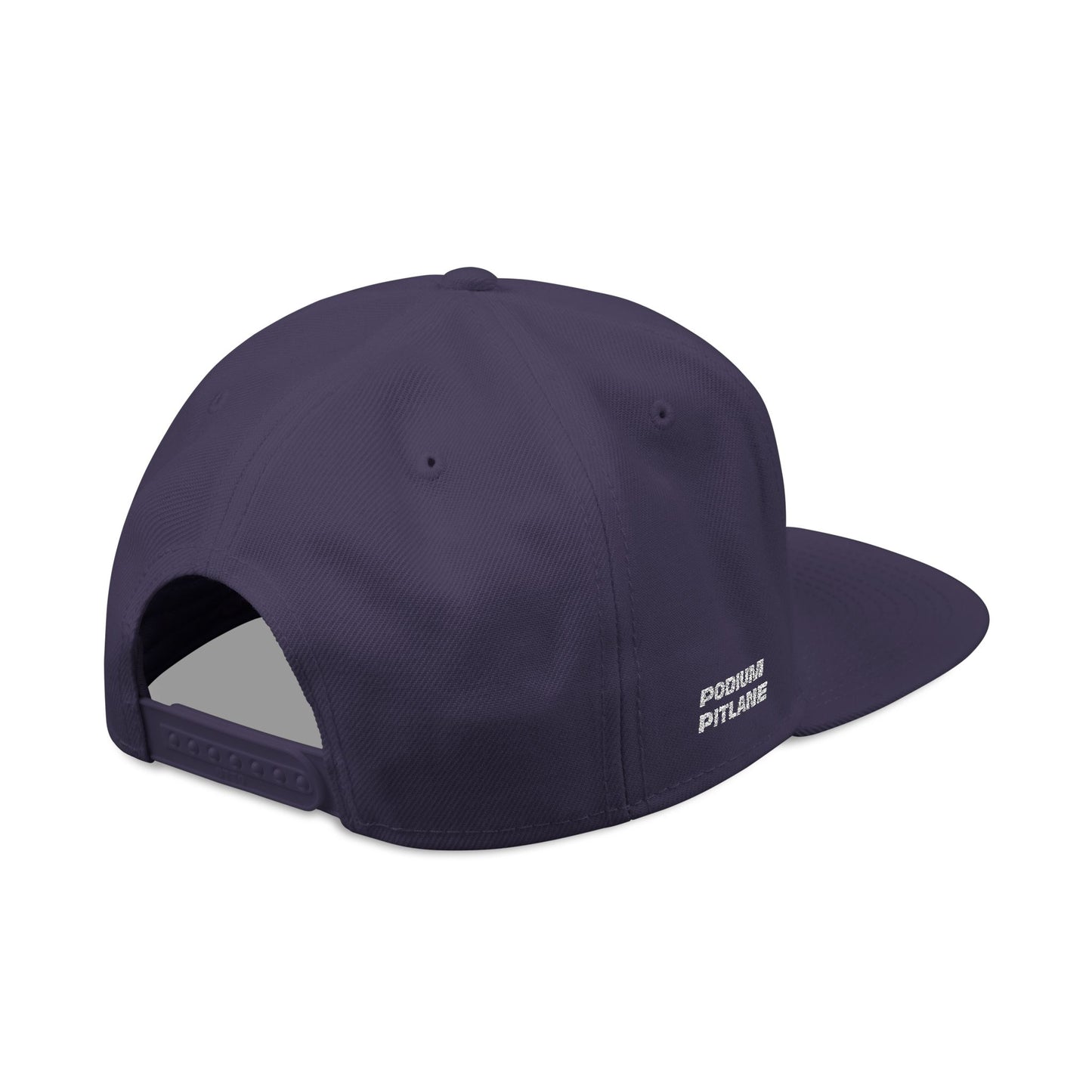 Podium Pitlane Premium Embroidered Hat – Logo Front & Side Text