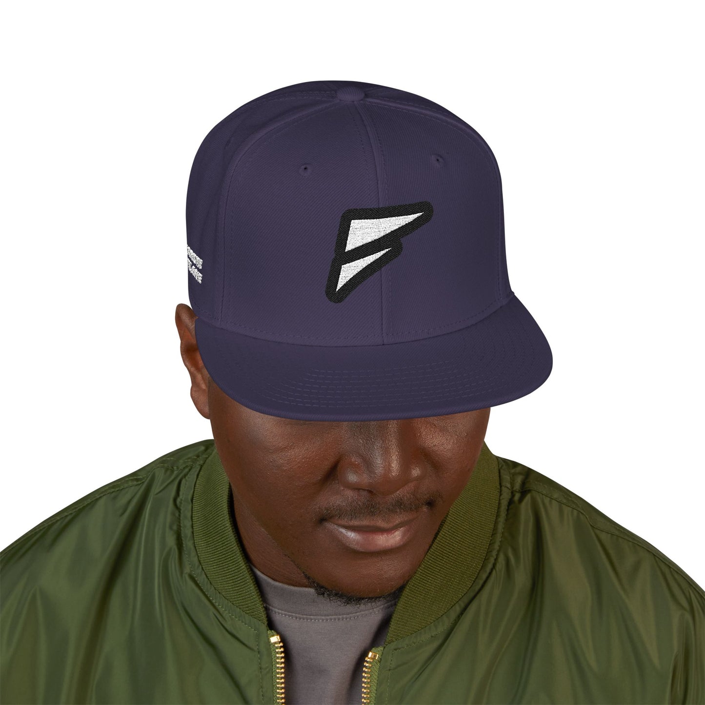 Podium Pitlane Premium Embroidered Hat – Logo Front & Side Text