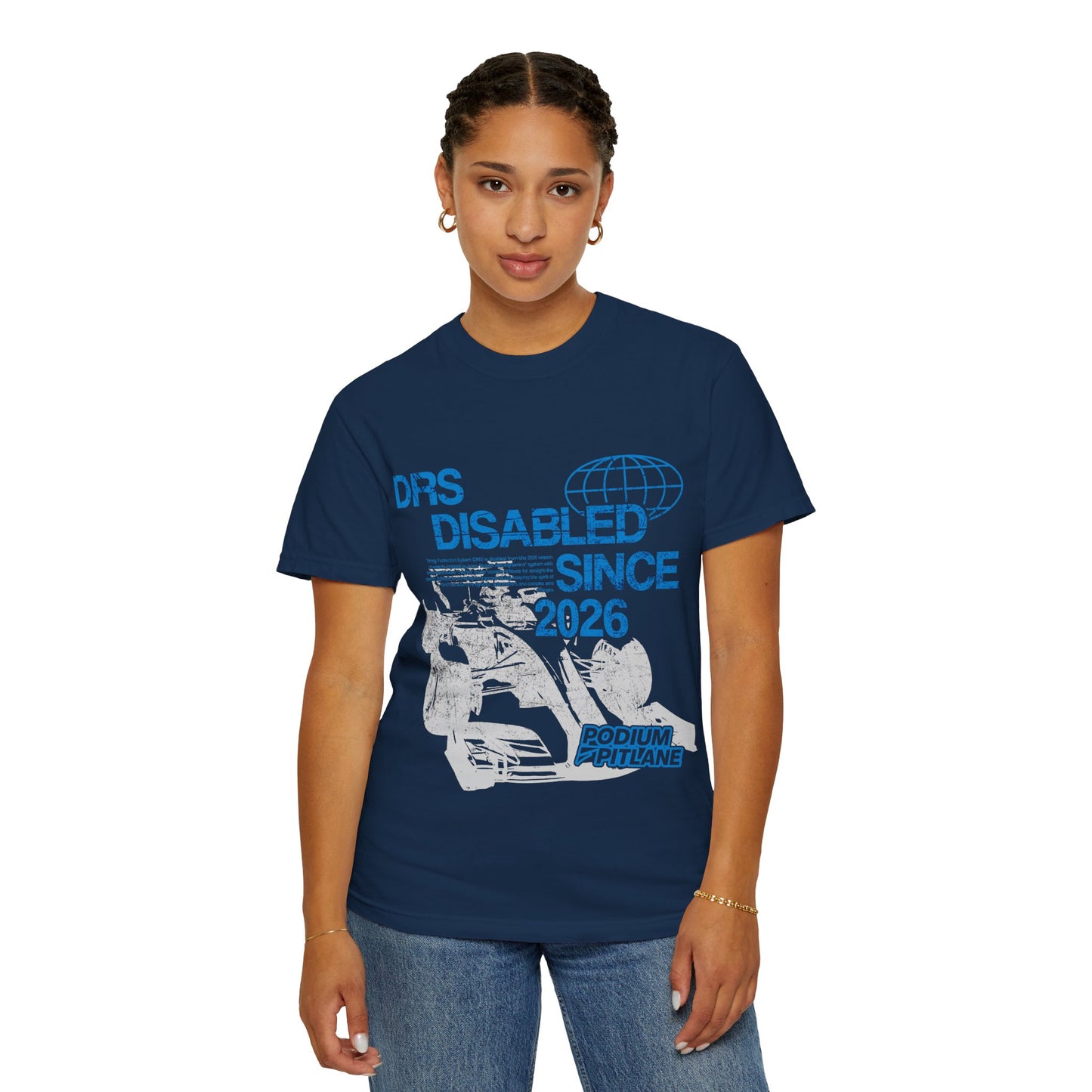 DRS Disabled Since 2026 T-shirt | Racing Helmet Graphic
