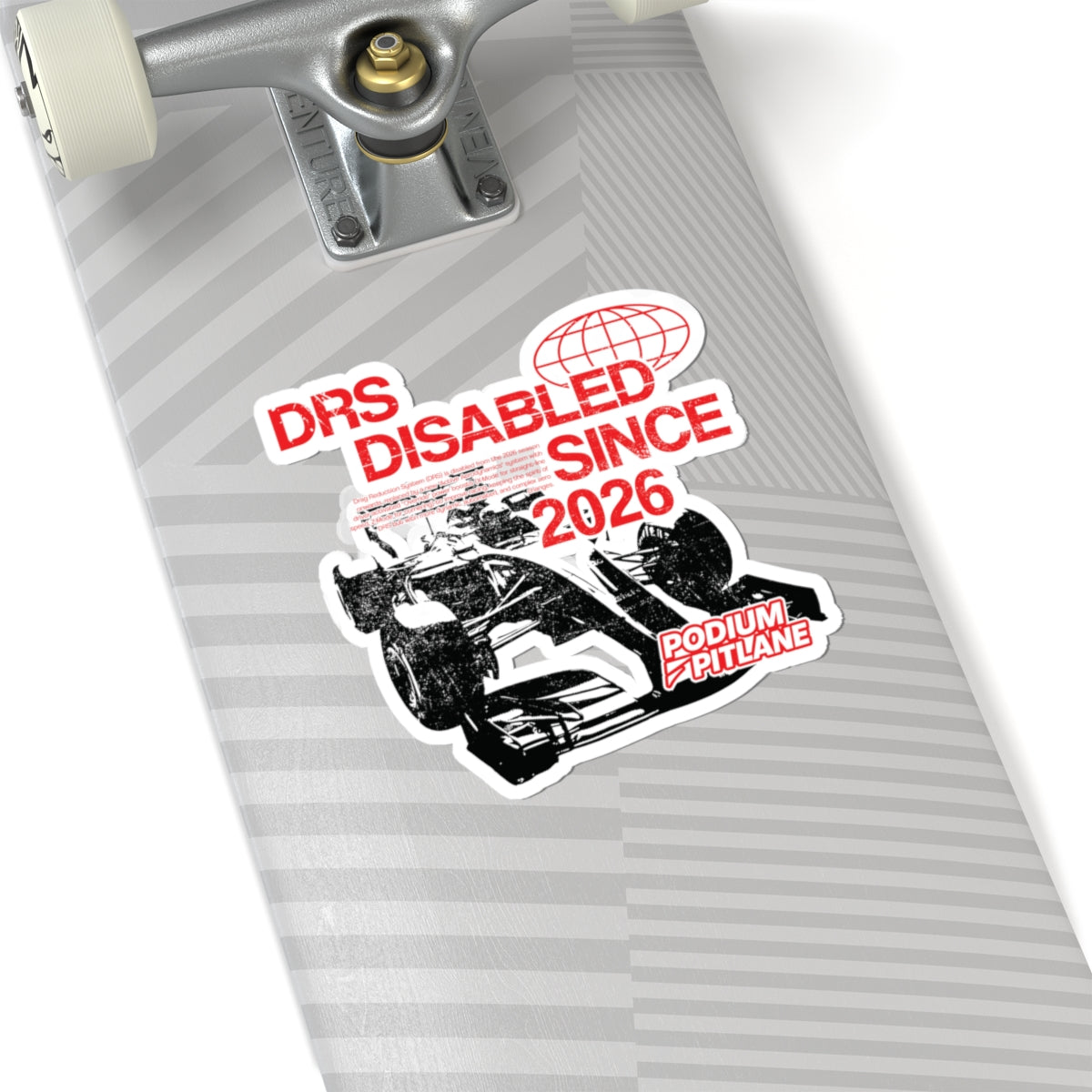 "DRS Disabled Since 2026" - Graphic Sticker