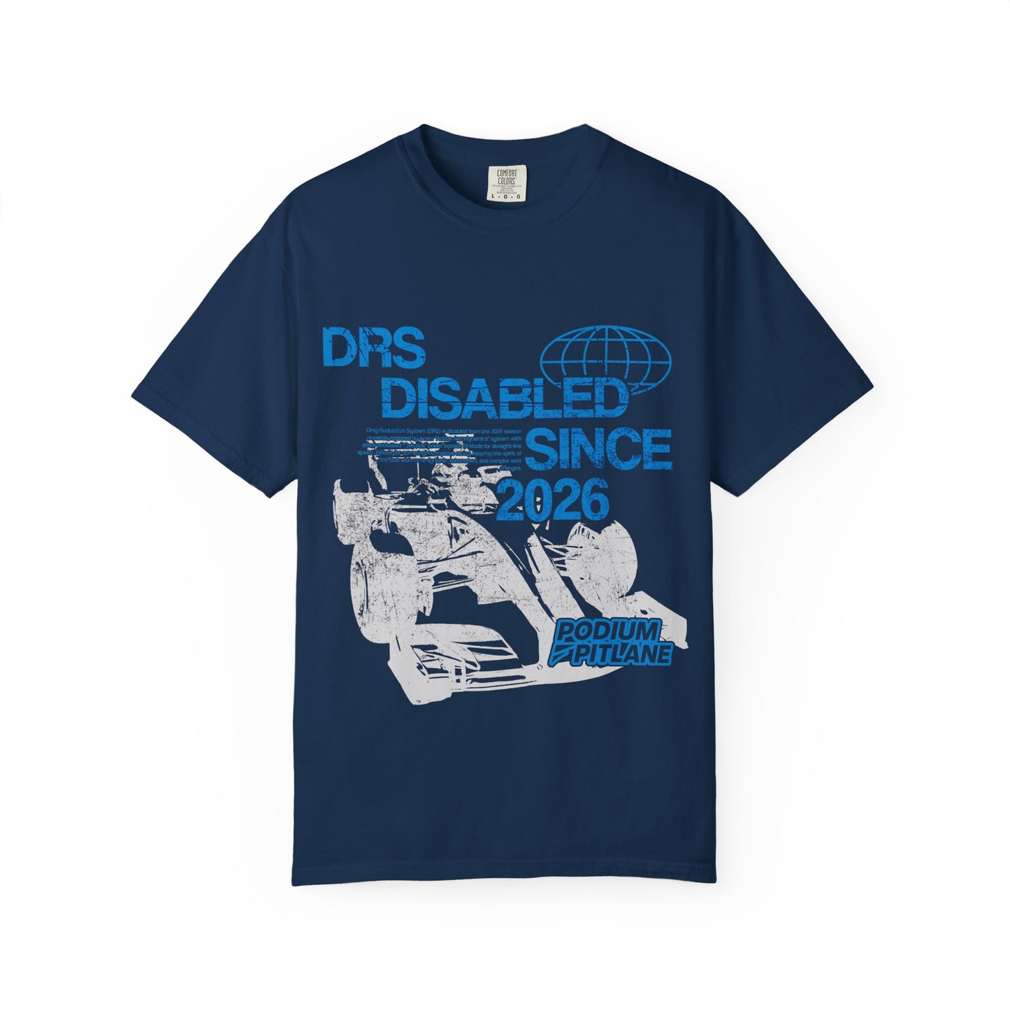 DRS Disabled Since 2026 T-shirt | Racing Helmet Graphic