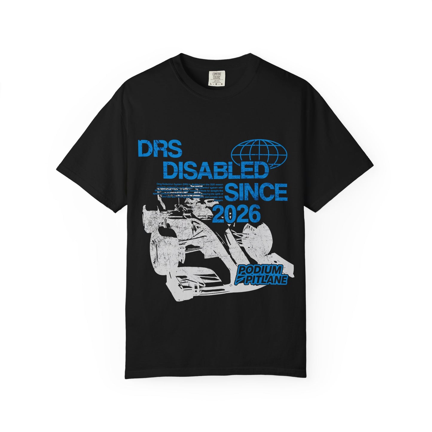 DRS Disabled Since 2026 T-shirt | Racing Helmet Graphic