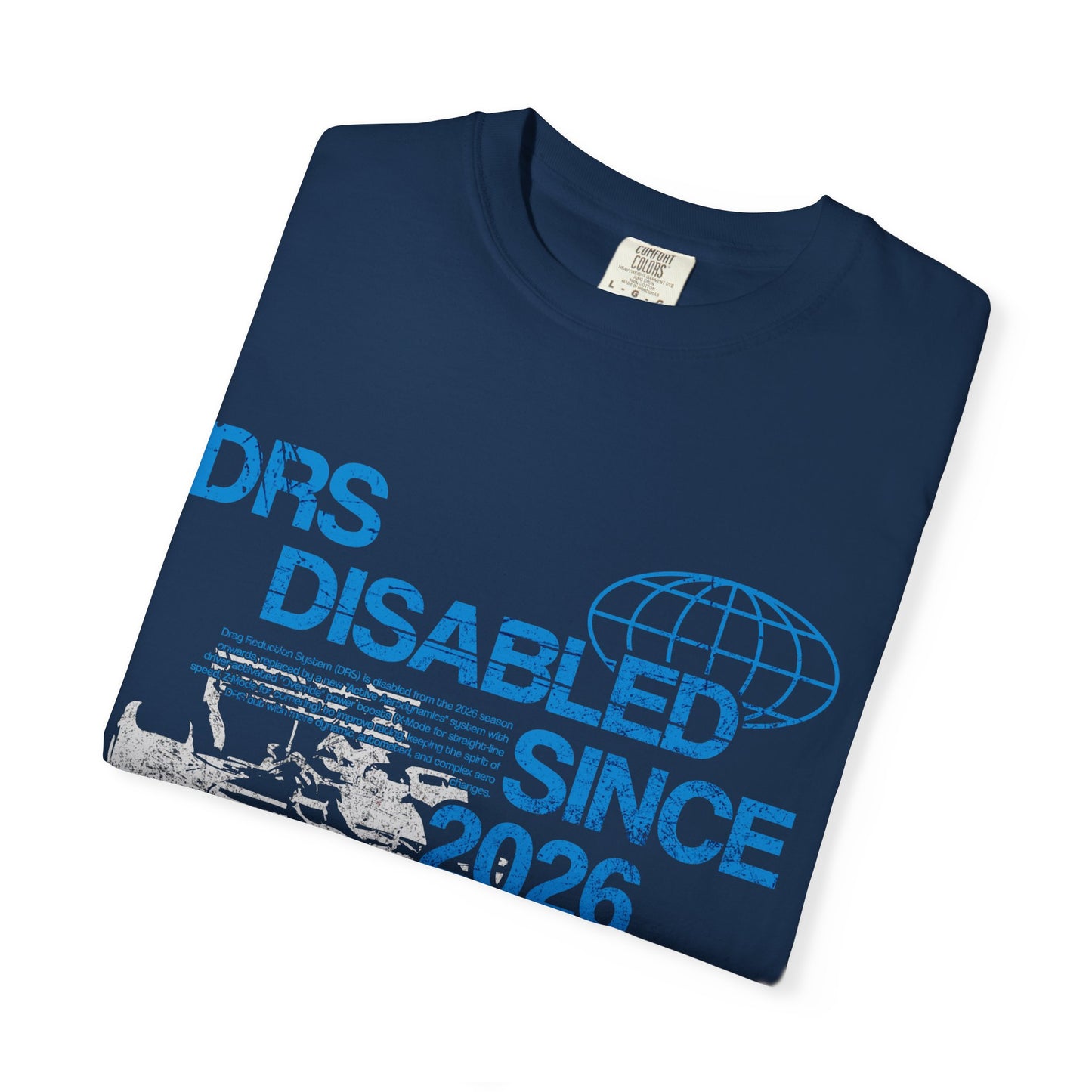 DRS Disabled Since 2026 T-shirt | Racing Helmet Graphic