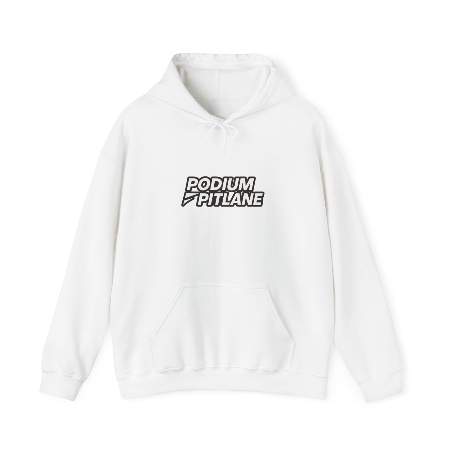 Podium Pitlane Basic Hoodie – Unisex Drawstring Hoodie